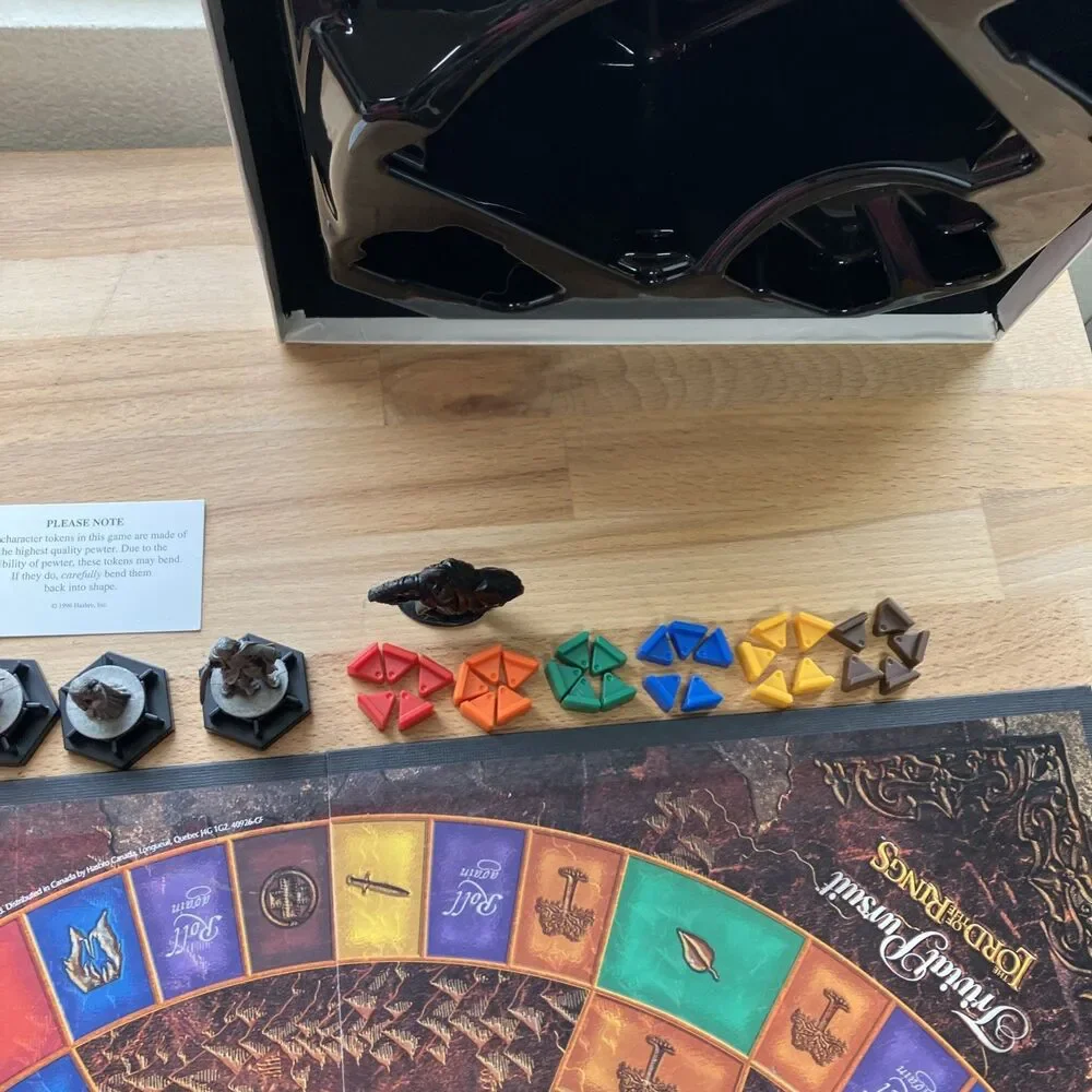 Trivial Pursuit Lord of the Rings Movie Collector’s Edition 100% Complete